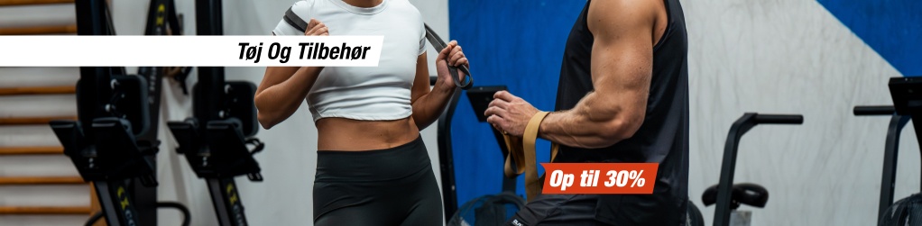 Trningstj og tilbehr - Op til 30%